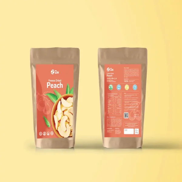 Freeze-Dried Peach