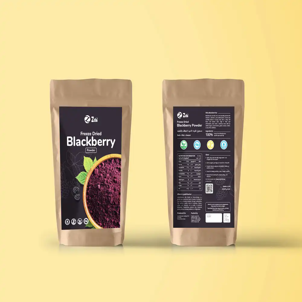 Freeze-Dried Blackberry Powder
